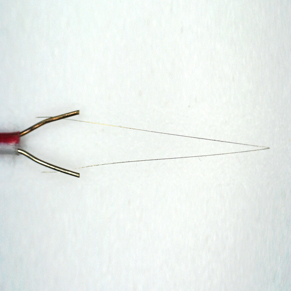 Ultra-fine thermocouples
